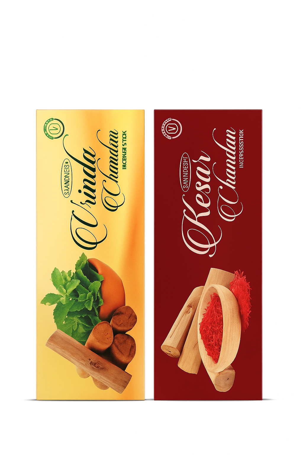 Vrinda & Kesar Chandan Premium Incense
