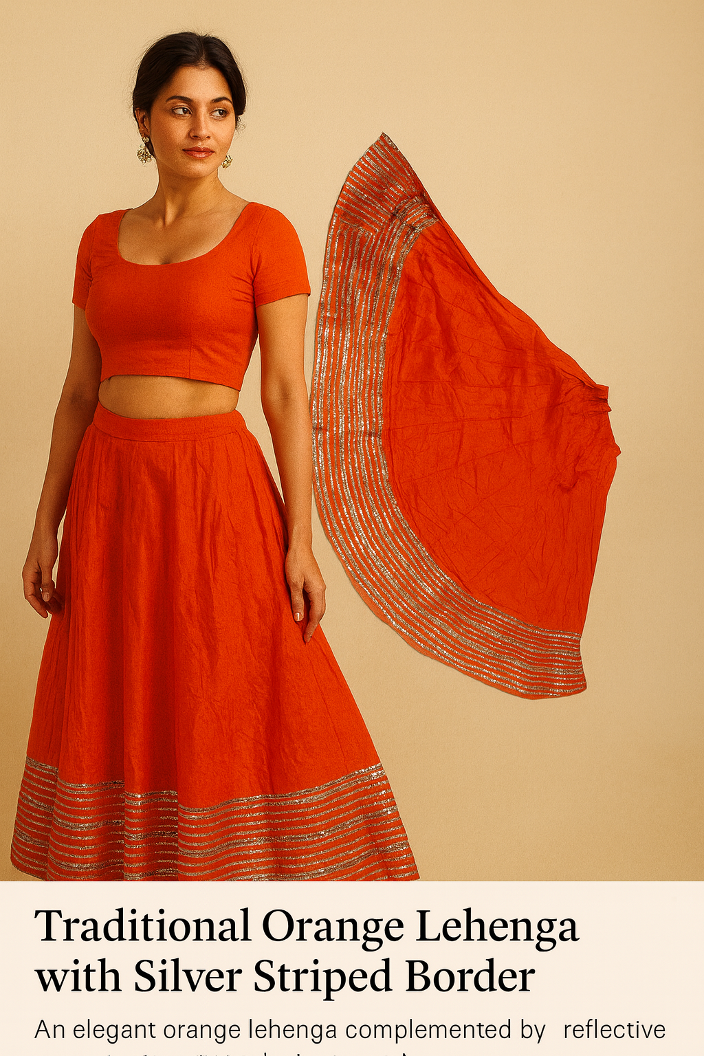 ELEGANT RED LEHENGA SET