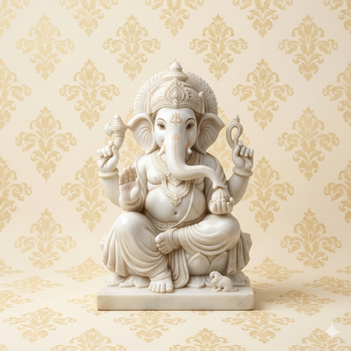 Marble Ganesh Murti